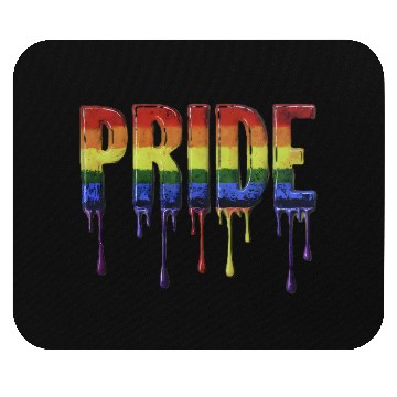 Discover Dripping with Pride Dripping Paint Rainbow Pride Mouse Pads