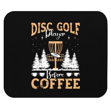Discover Disc Golf Player Before Flying Disc Coffee Lover Mouse Pads