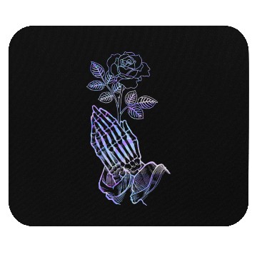 Discover Blossoms of the Beyond Skeletal Embrace Mouse Pads