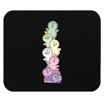 Discover Genderfae Flag Pride Lgbtq Cute Penguin Mouse Pads