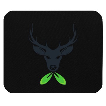 Discover "Gentle Guardian: The Deer's Grace" Mouse Pads