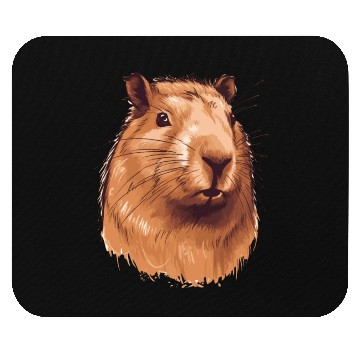 Discover Capybara In Nature Mouse Pads