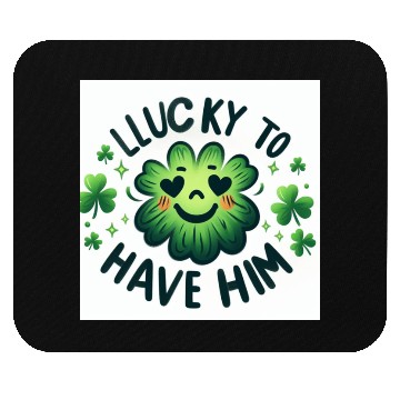 Discover Lucky spouse Mouse Pads