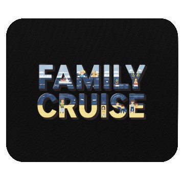 Discover Family Cruise Mouse Pads & Matching Vacation Apparel