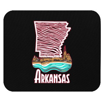 Discover ARKANSAS FLOWING RIVERS NATURAL STATE Mouse Pads