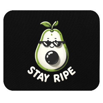 Discover Stay Ripe Avocado Mouse Pads