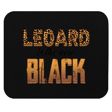 Discover leopard is the new black for light Mouse Pads
