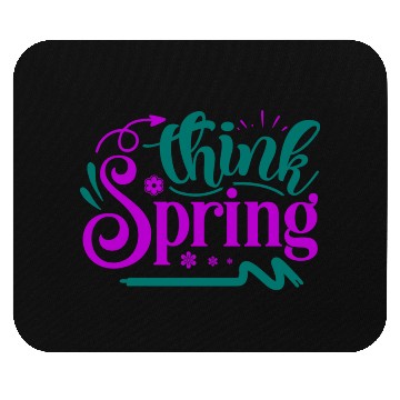 Discover Think spring Mouse Pads
