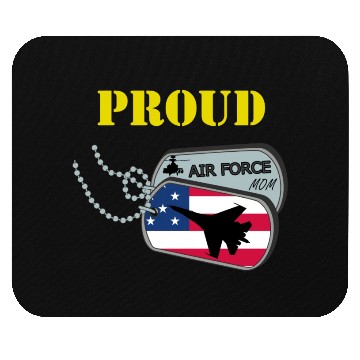 Discover Proud Air Force Mom Mouse Pads