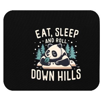 Discover Cute panda Mouse Pads