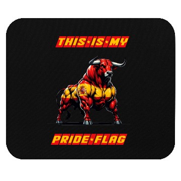 Discover This is my pride flag Spain Mouse Pads