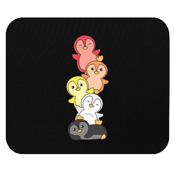 Discover Lithsexual Flag Pride Lgbtq Cute Penguin Mouse Pads