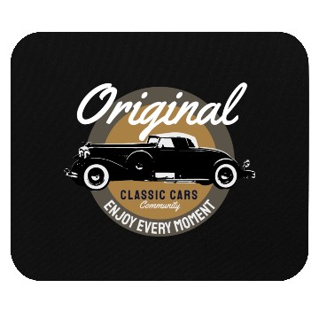 Discover Classic car community features a sleek and vintage Mouse Pads