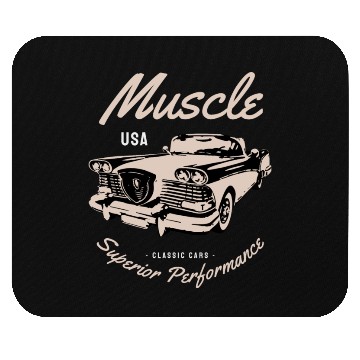 Discover Muscle car superior performance Mouse Pads