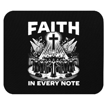 Discover Gospel Music Religious Bible Scripture Christian Mouse Pads