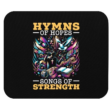 Discover Gospel Music Religious Bible Scripture Christian Mouse Pads