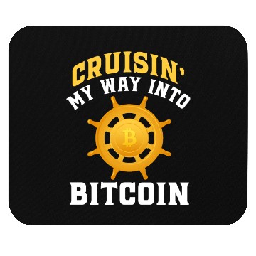 Discover Cruisin My Way Into Bitcoin Mouse Pads