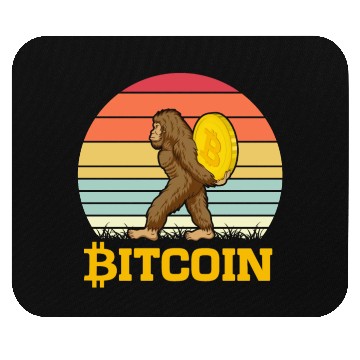 Discover Bitcoin with Big Foot Mouse Pads