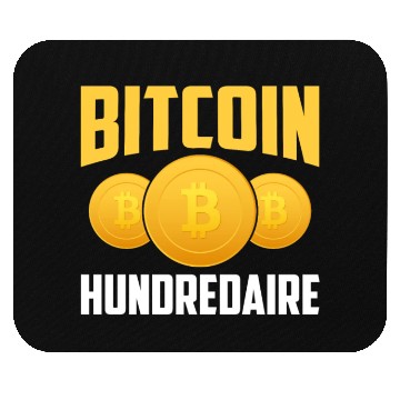 Discover Bitcoin Hundredaire Mouse Pads