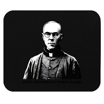 Discover Saint Maximilian Maria Kolbe Mouse Pads