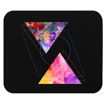 Discover Geometric Art Mouse Pads