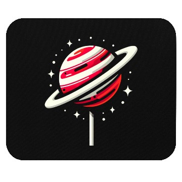 Discover Saturn Planet Lollipop Mouse Pads