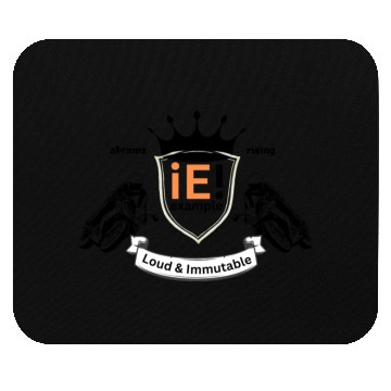 Discover iE example Loud and Immutable Graphic Mouse Pads