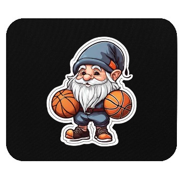 Discover Gnome Basketball Mouse Pads