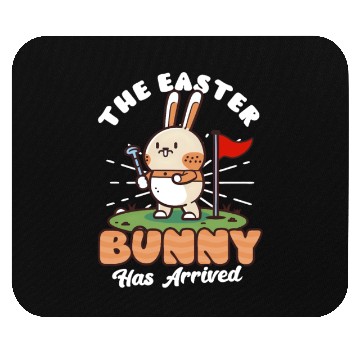 Discover Golf Easter Easter Bunny Has Arrived Mouse Pads