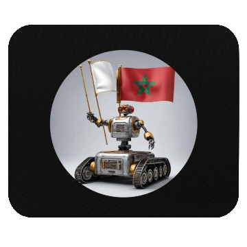 Discover mech robot design crafted Mouse Pads