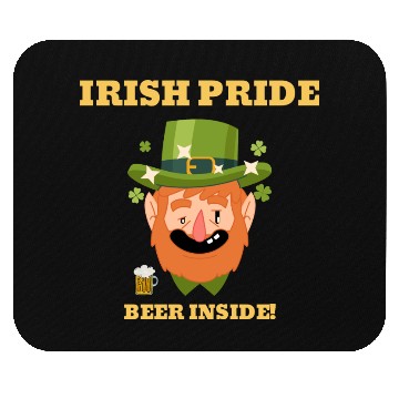 Discover irish pride beer inside Mouse Pads