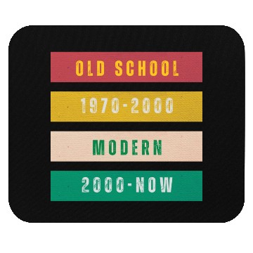 Discover Old school since 80s Mouse Pads