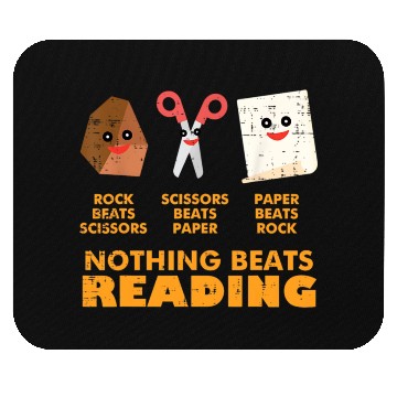 Discover Nothing Beats Reading Book Across America Mouse Pads