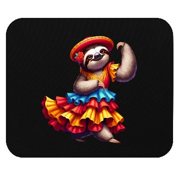 Discover Sloth Style Flamenco dance Mouse Pads