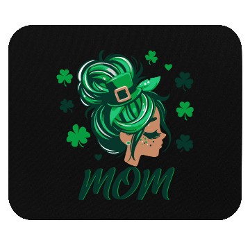 Discover St patrick's day ,mom Mouse Pads