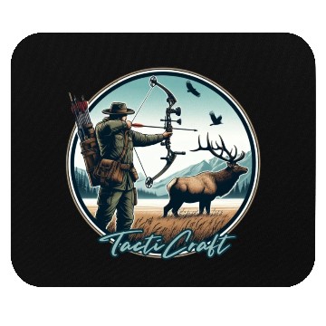 Discover TactiCraft Elk Bow Hunter Mouse Pads