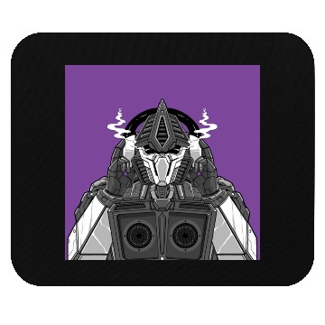 Discover Mech Robot Square Poster (Design 2 | R80) Mouse Pads