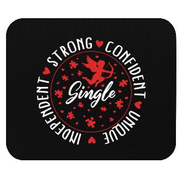 Discover Single Awareness Mouse Pads, Single Independent Strong