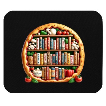 Discover Pizza Words English Teacher Literature Mouse Pads