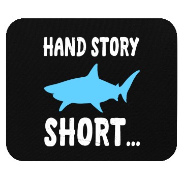 Discover Hand Amputee Shark Story Mouse Pads