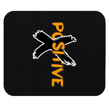 Discover "Positive Embrace Joy, Radiate Radiant Positivity" Mouse Pads
