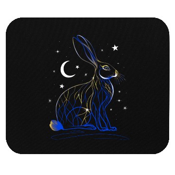 Discover Kintsugi Easter Bunny Ostara Hare Mouse Pads