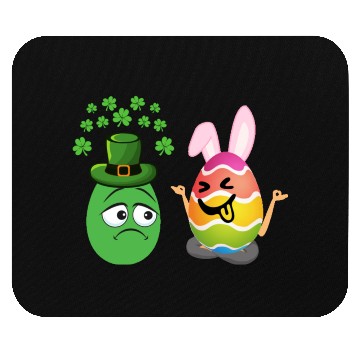 Discover Easter Meets St. Patrick's A Festive Holiday Fusio Mouse Pads