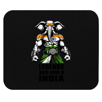 Discover India elephant legends design Mouse Pads