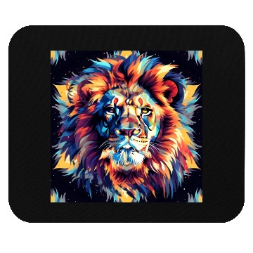 Discover lion Mouse Pads