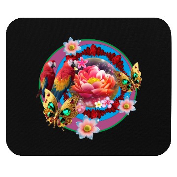 Discover Hello spring design Mouse Pads