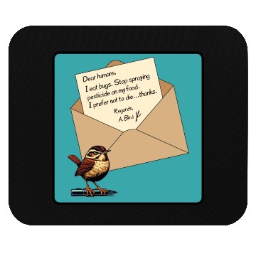 Discover Cute Little Angry Bird Design Mouse Pads