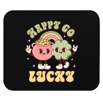 Discover Happy Go Lucky Mouse Pads