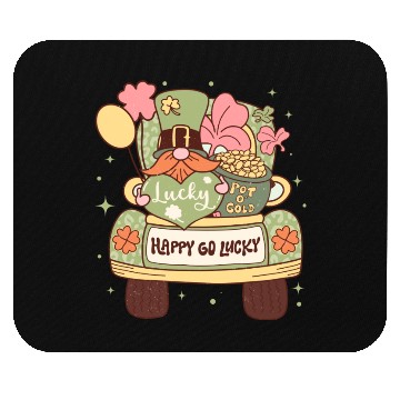Discover Happy Go Lucky Mouse Pads