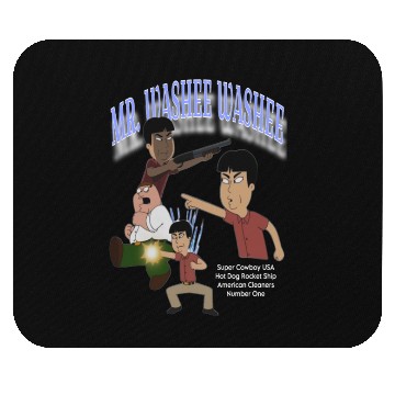 Discover Mr. Washee Washee Vintage Mouse Pads